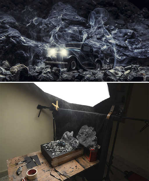 摄影师拍出最震撼的汽车广告 不出门也能拍汽车平面广告