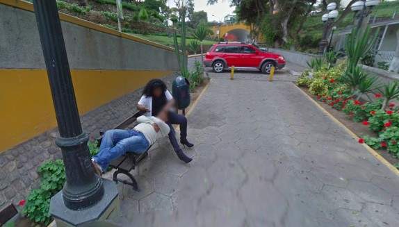 秘鲁小哥上Google街景地图找路 意外发现5年前妻子出轨照片