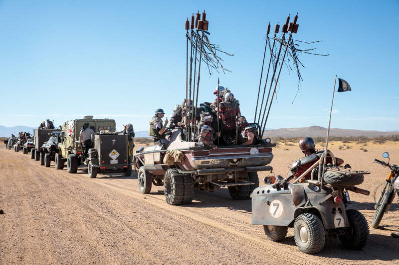 美国莫哈韦沙漠祭典 现实版的《疯狂的麦克斯4：狂暴之路》