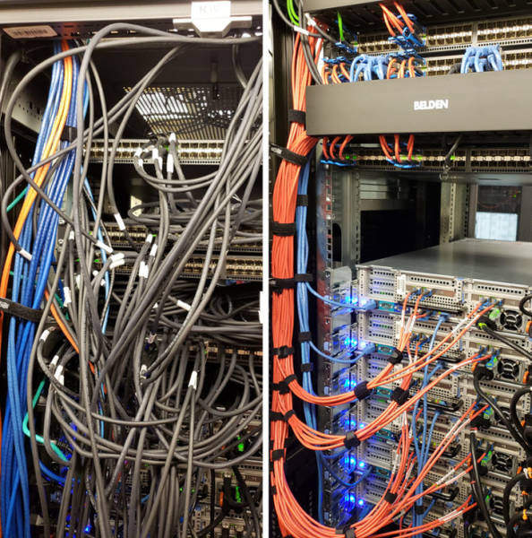 清洁前后对比图片 清扫后照片令人心旷神怡