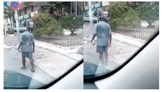 马来西亚无头男 “无头人”行走街上吓坏路人