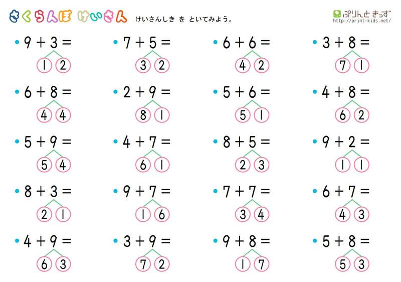 日本小学“樱桃计算”惹争议 算对答案不画“樱桃”要扣分