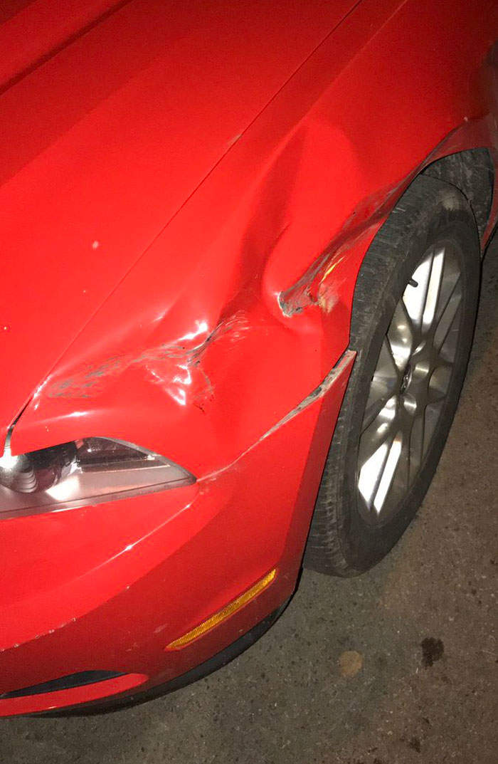 小学六年级学生绘画记录车祸过程 网友：是私家侦探的料