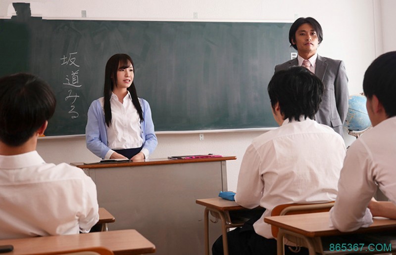 SSNI-559: 拜托谁来救救我！新任女教师「坂道みる（坂道美琉）」在男友面前被学生硬上！