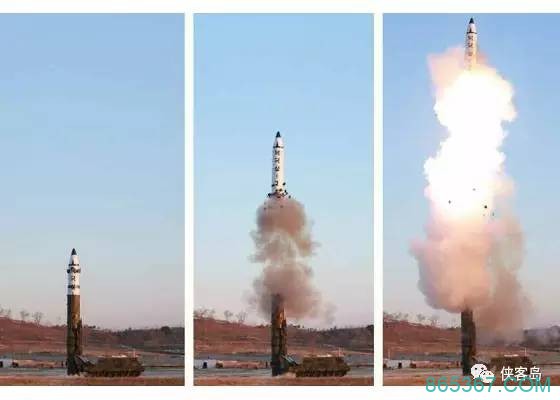 朝鲜跟特朗普第一次通话是通过导弹完成的