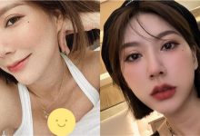 「黑涩会美眉」妖娇大开深V！辣洩浑圆「包不住」网全看晕