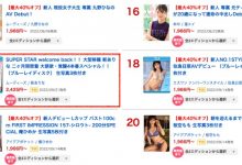 8月销售排名不理想？Moodyz投资新ありな(新有菜)错了吗？