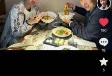 陈佩斯带儿子吃苍蝇馆无人识，白胡须满是老年斑，三代共用一张脸